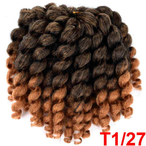 Women's curly hair braids - Image 7