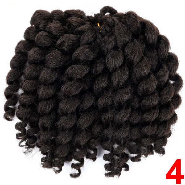 Women's curly hair braids - Image 4