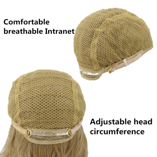 Three-color Gradient Mid-section Women's Wig Set - Image 5