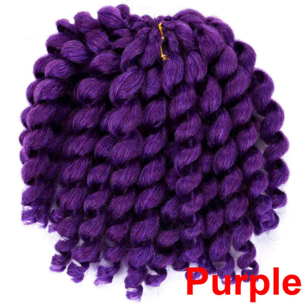 Women's curly hair braids - Image 6