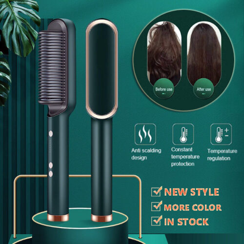 Negative Iron Hair Straightener Styling Comb