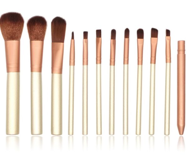 Makeup Brush Set Of 12 Makeup Tools - Image 3
