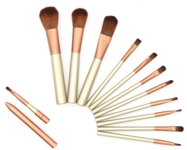 Makeup Brush Set Of 12 Makeup Tools - Image 8