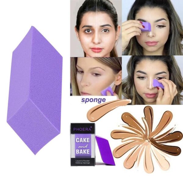 Quadrilateral shape makeup puff - Image 5