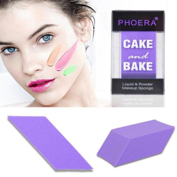 Quadrilateral shape makeup puff - Image 2