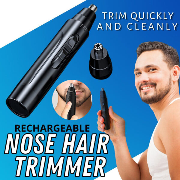 Electric Nose Ear Hair Trimmer Eyebrow Shaver Nose Hair Clipper Groomer For MEN - Image 7