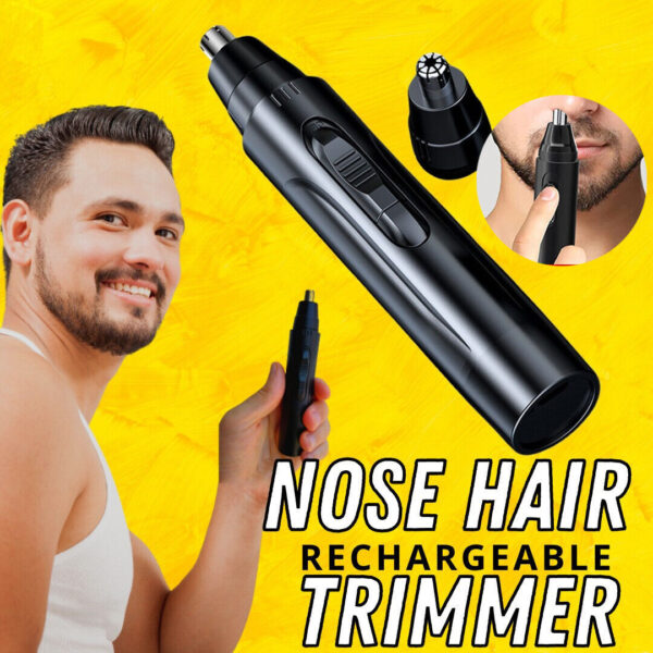 Electric Nose Ear Hair Trimmer Eyebrow Shaver Nose Hair Clipper Groomer For MEN - Image 9