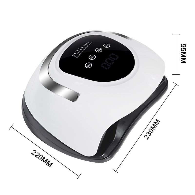 UV Nail Lamp, Dryer Light For Nails With 4 Timers LED Lamp Gel Polish Kit Gel Uv Light For Nails Professional Art Tools Automatic Sensor - Image 4