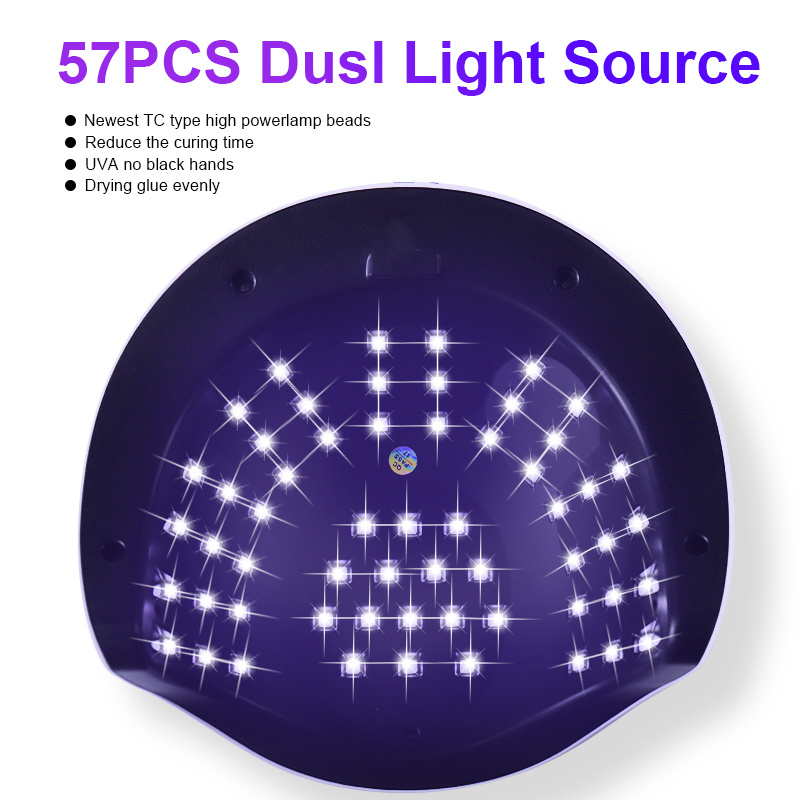 UV Nail Lamp, Dryer Light For Nails With 4 Timers LED Lamp Gel Polish Kit Gel Uv Light For Nails Professional Art Tools Automatic Sensor - Image 2